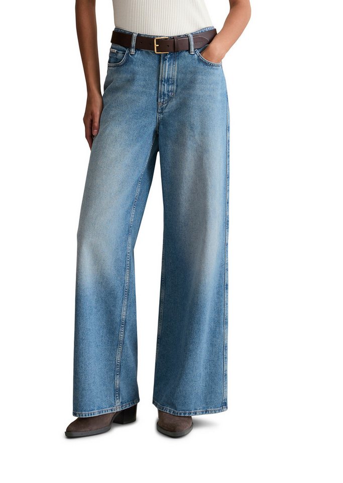 Marc O'Polo DENIM Weite Jeans aus Rigid Denim von Marc O'Polo DENIM