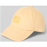 Marc O'Polo Denim Basecap mit Label-Stitching in Sand, Größe 1 von Marc O'Polo DENIM