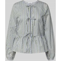 Marc O'Polo Denim Regular Fit Bluse aus reiner Baumwolle in Khaki, Größe L Marc O'Polo Denim Regular Fit Bluse aus reiner Baumwolle in Khaki, Größe L von Marc O'Polo DENIM