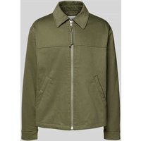Marc O'Polo Denim Regular Fit Jeans-Blouson aus Baumwoll-Mix in Khaki, Größe XL Marc O'Polo Denim Regular Fit Jeans-Blouson aus Baumwoll-Mix in Khaki, Größe XL von Marc O'Polo DENIM