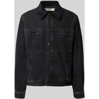 Marc O'Polo Denim Regular Fit Jeansjacke aus reiner Baumwolle in Black, Größe XXL von Marc O'Polo DENIM