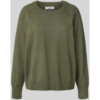 Marc O'Polo Denim Regular Fit Strickpullover aus Baumwoll-Mix in Khaki, Größe XS von Marc O'Polo DENIM