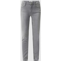 Marc O'Polo Denim Slim Fit Mid Rise Jeans mit Stretch-Anteil Modell 'Alva' in Hellgrau, Größe 26/34 von Marc O'Polo DENIM