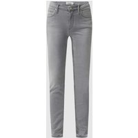 Marc O'Polo Denim Slim Fit Mid Rise Jeans mit Stretch-Anteil Modell 'Alva' in Hellgrau, Größe 28/32 von Marc O'Polo DENIM