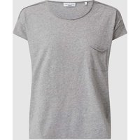 Marc O'Polo Denim T-Shirt aus Bio-Baumwolle in Silber Melange, Größe S von Marc O'Polo DENIM