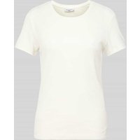Marc O'Polo Denim T-Shirt in Ripp-Optik in Offwhite, Größe XL von Marc O'Polo DENIM