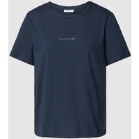 Marc O'Polo Denim T-Shirt mit Label-Detail in Marine, Größe XS von Marc O'Polo DENIM