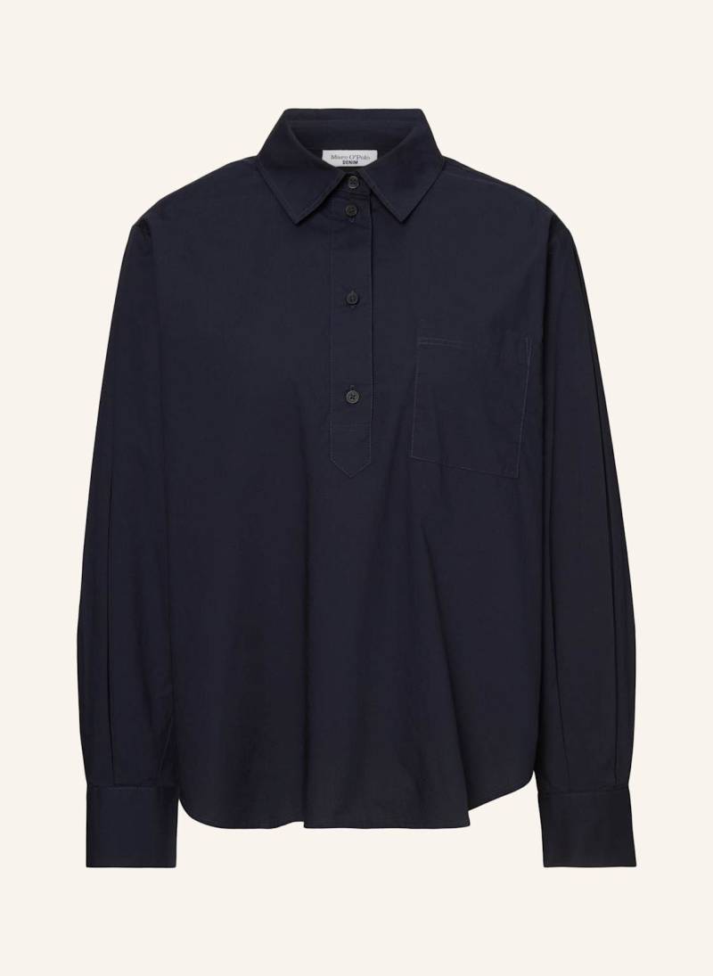 Marc O'polo Denim Bluse blau von Marc O'Polo DENIM