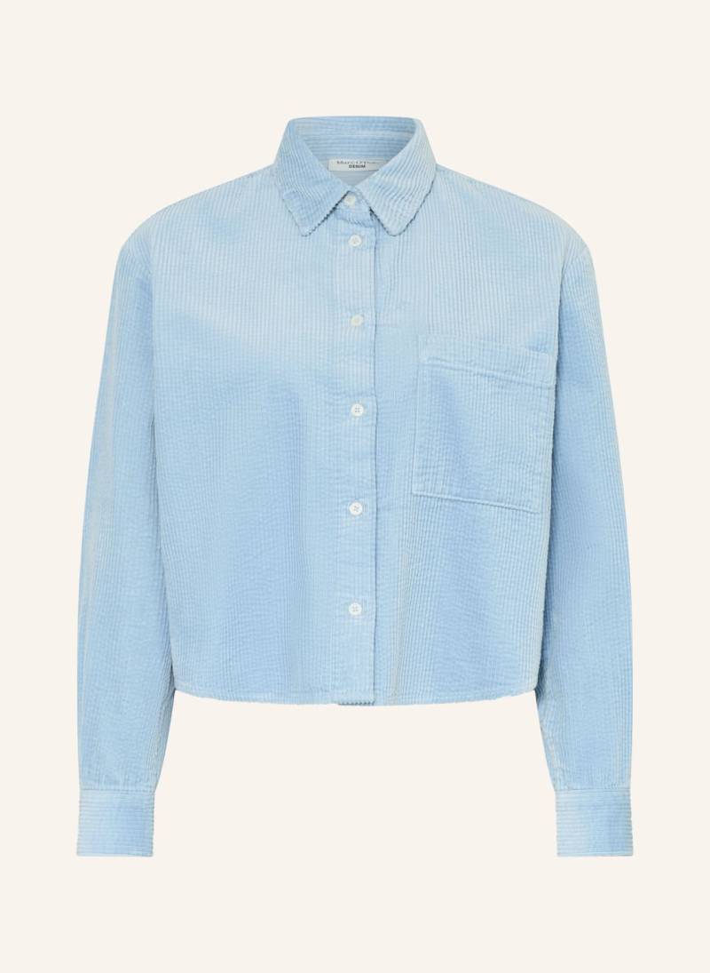 Marc O'polo Denim Hemdbluse Aus Cord blau von Marc O'Polo DENIM