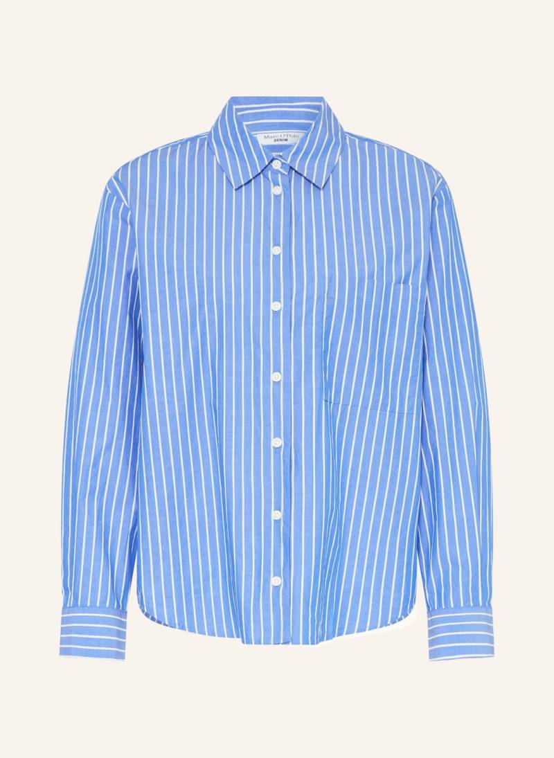 Marc O'polo Denim Hemdbluse blau von Marc O'Polo DENIM