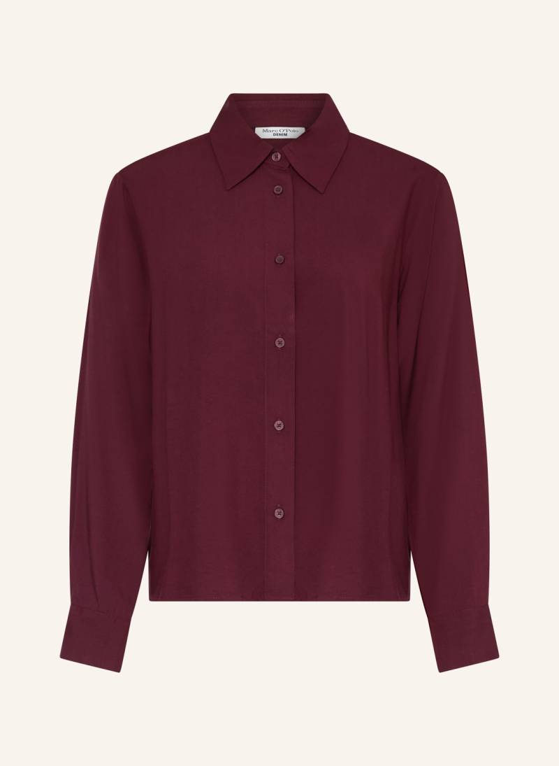 Marc O'polo Denim Hemdbluse rot von Marc O'Polo DENIM