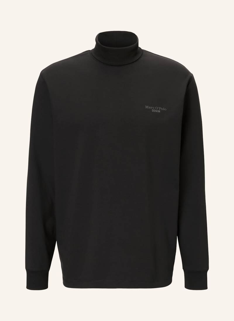 Marc O'polo Denim Langarm-Shirt schwarz von Marc O'Polo DENIM