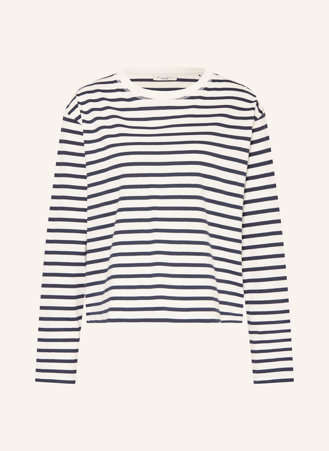 Marc O'polo Denim Longsleeve weiss von Marc O'Polo DENIM