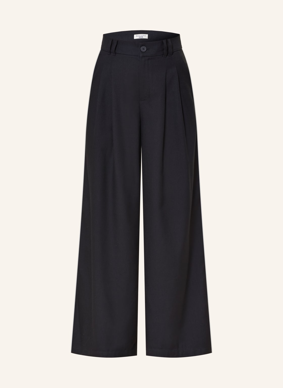 Marc O'polo Denim Marlenehose Mit Galonstreifen blau von Marc O'Polo DENIM