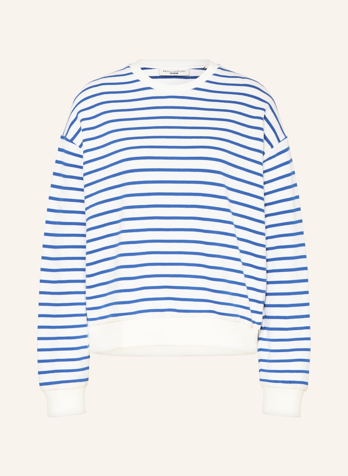 Marc O'polo Denim Sweatshirt blau von Marc O'Polo DENIM