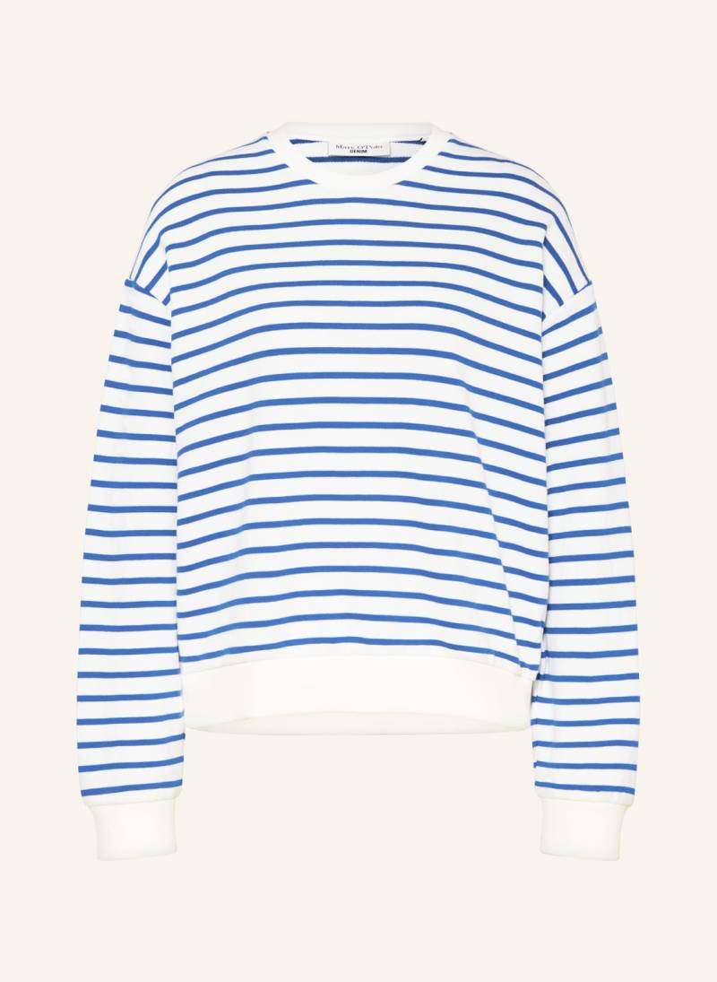 Marc O'polo Denim Sweatshirt blau von Marc O'Polo DENIM