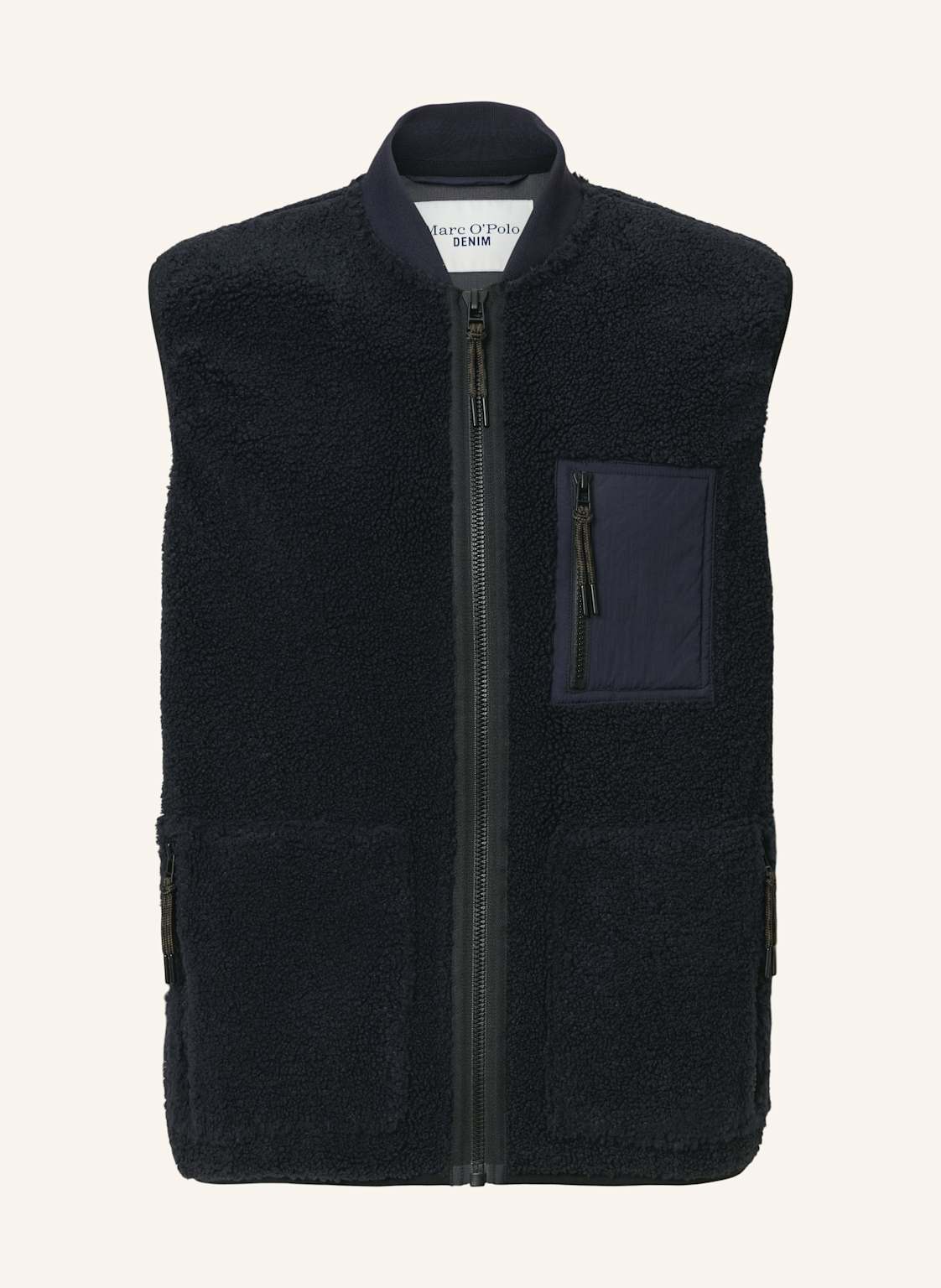 Marc O'polo Denim Teddyweste blau von Marc O'Polo DENIM