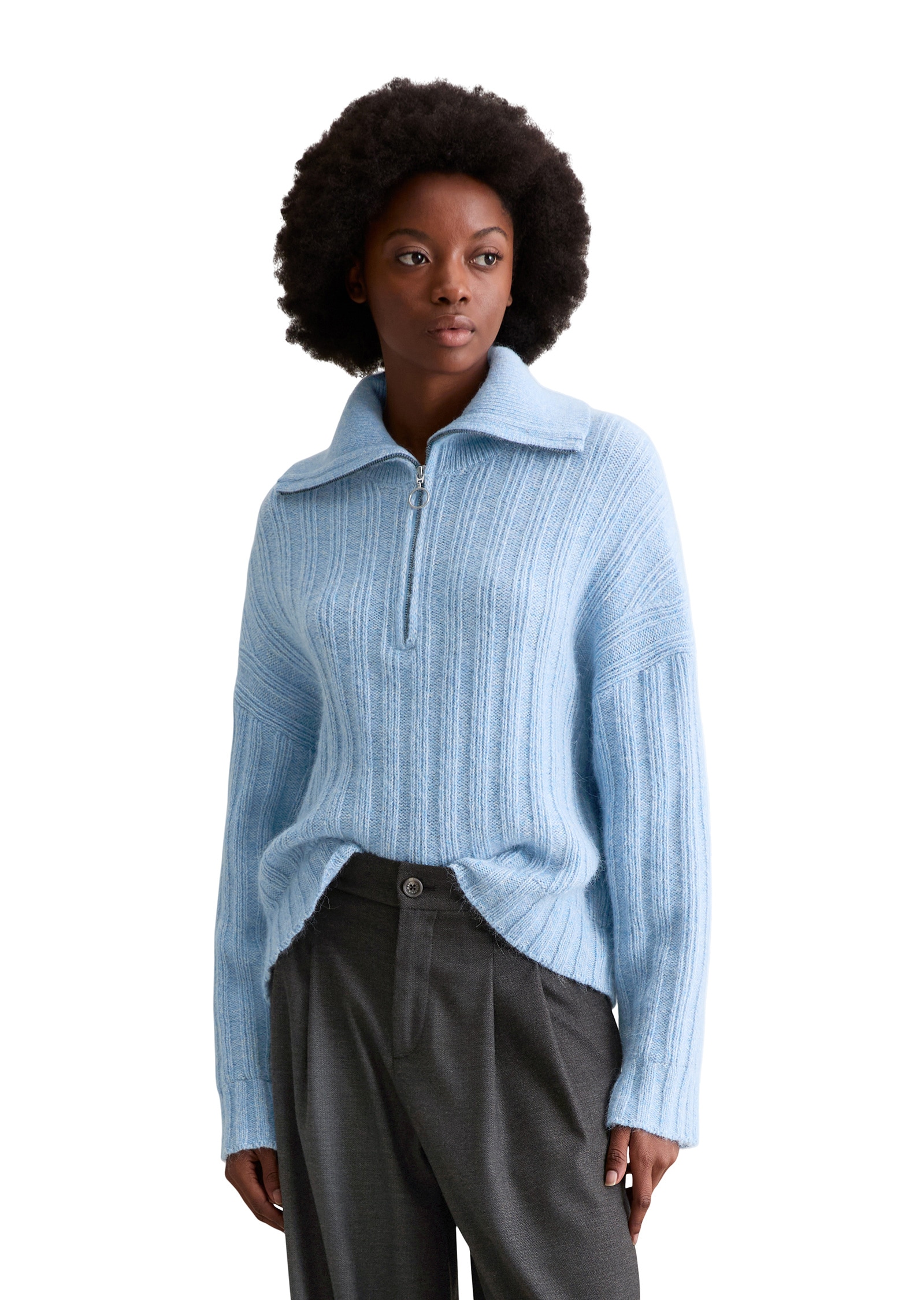 Marc OPolo DENIM Rollkragenpullover "aus edlem Wolle-Alpakawolle-Mix" von Marc O'Polo DENIM