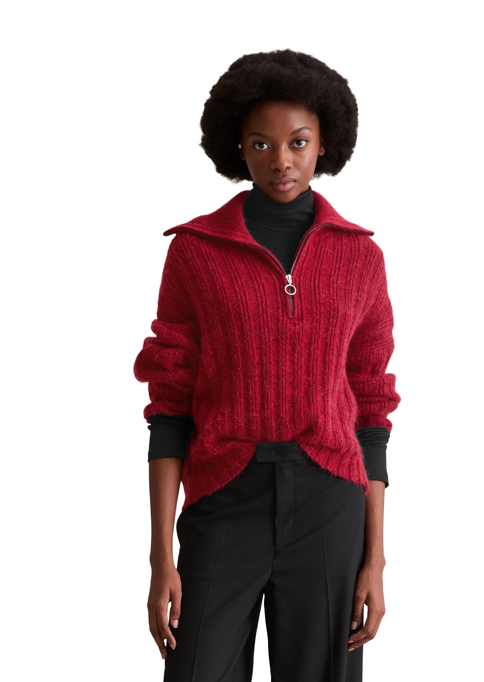 Marc OPolo DENIM Rollkragenpullover "aus edlem Wolle-Alpakawolle-Mix" von Marc O'Polo DENIM