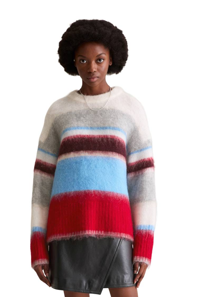 Marc OPolo DENIM Rundhalspullover "aus flauschigem Wolle-Mohairwolle-Mix" von Marc O'Polo DENIM