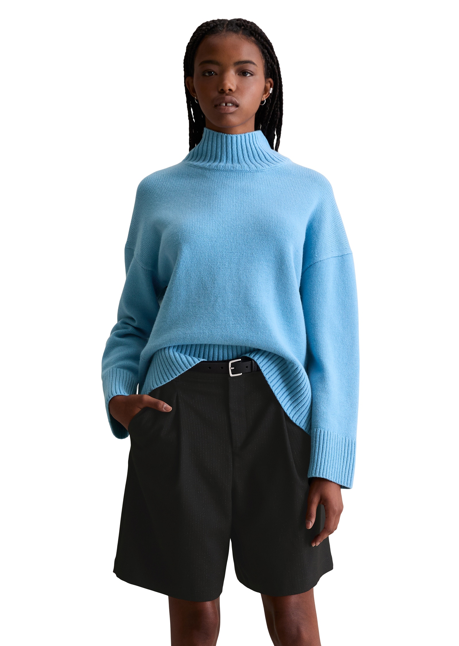 Marc OPolo DENIM Stehkragenpullover "aus softem Wolle-Mix" von Marc O'Polo DENIM