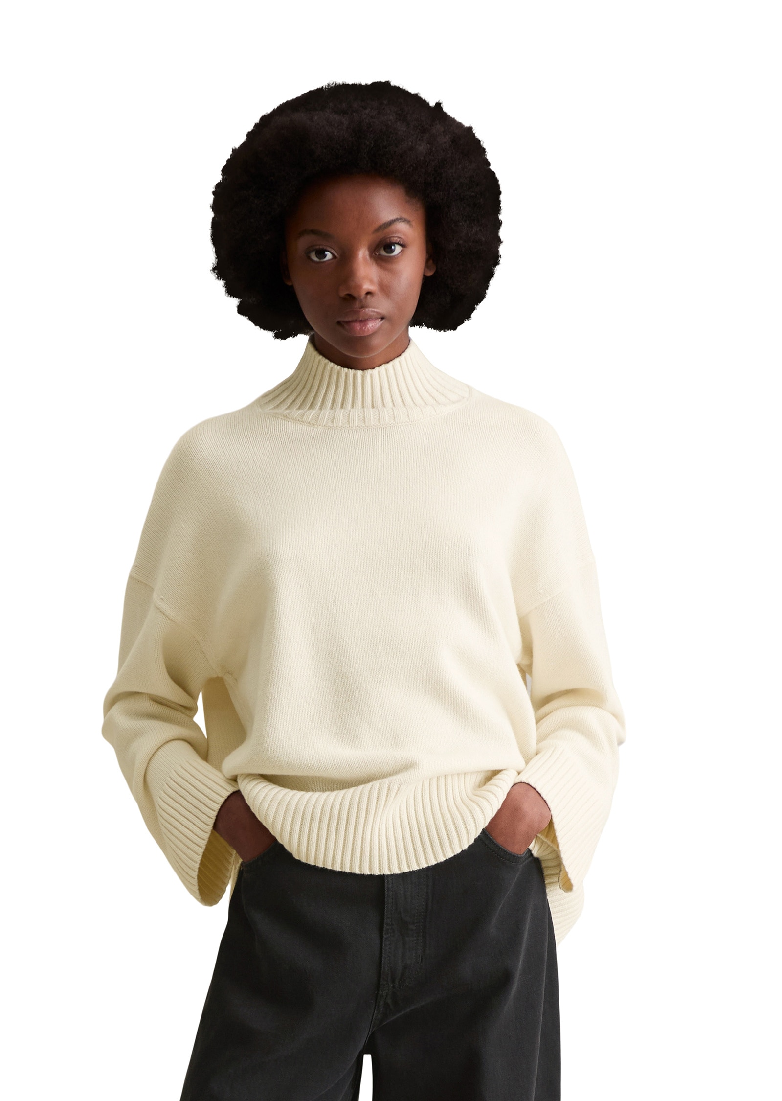 Marc OPolo DENIM Stehkragenpullover "aus softem Wolle-Mix" von Marc O'Polo DENIM