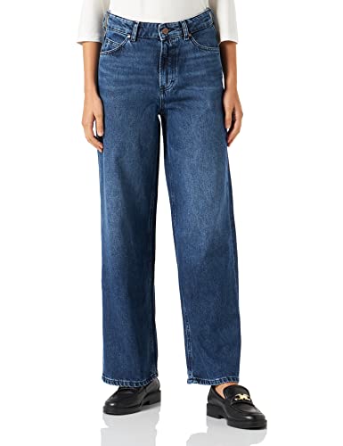 Marc O'Polo Denim Damen Jeanshose Wide Leg High Waist, Blau (Multi/Icy Dark Vintage Blue), W31/L32 von Marc O'Polo