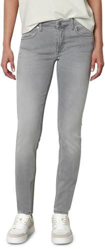 Marc O'Polo Denim Damen Jeanshose mit Stretch-Anteil Slim Fit, Grau (Every Day Grey Wash), W32/L32 von Marc O'Polo