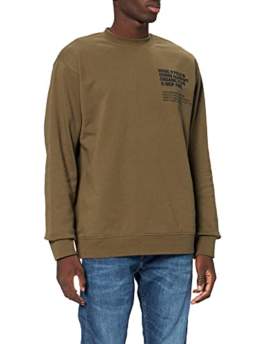 Marc O'Polo Denim Herren 168407854084 Sweatshirt, Asher Tree, S von Marc O'Polo