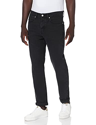 Marc O'Polo Denim Herren LINUS SLIM, hochwertige Herren Jeans, Herren Hose im Five-Pocket-Stil, bequeme Denim Jeans aus Organic Cotton, Gr. 28W / 32L, Farbe: Q13 (Schwarz) von Marc O'Polo