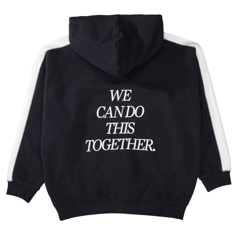 Marc OPolo Junior - Hoodie aus Bio-Baumwolle mit Rückenprint deep blue sea - Gr. - 176 von Marc O'Polo Junior