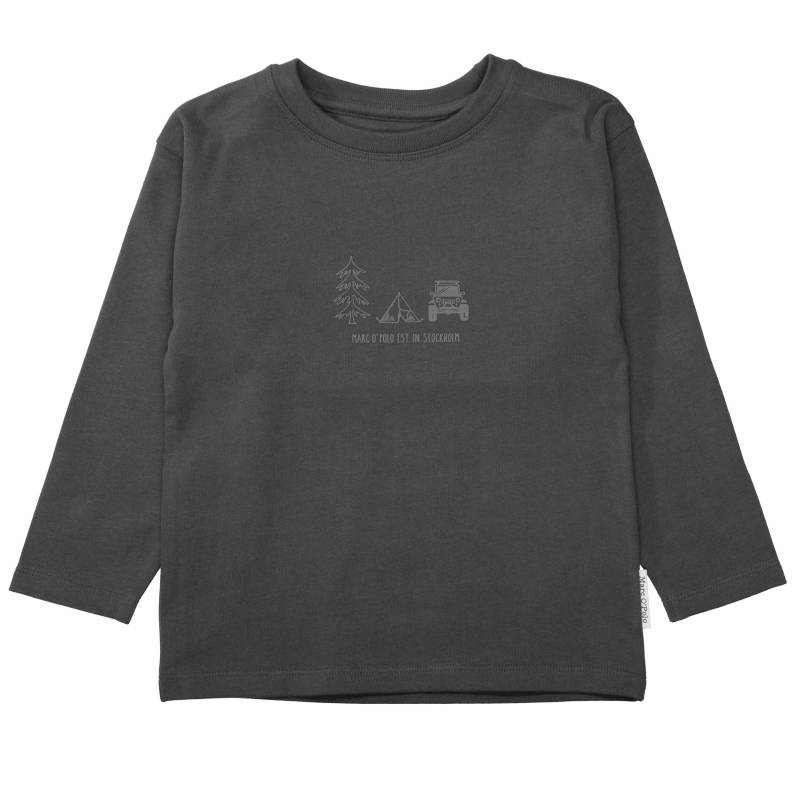 Marc OPolo Junior - Kn.-Longsleeve broken graphite von Marc O'Polo Junior