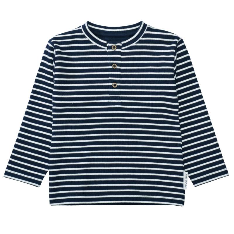 Marc OPolo Junior - Kn.-Longsleeve dark navy stripe von Marc O'Polo Junior