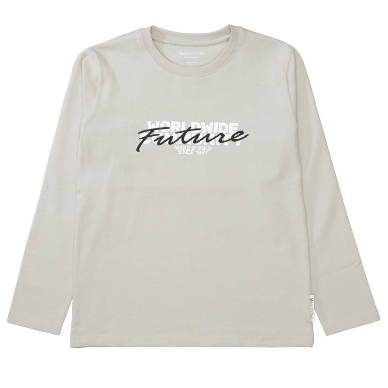 Marc OPolo Junior - Kn.-Longsleeve gray silk - Gr. - 140 von Marc O'Polo Junior