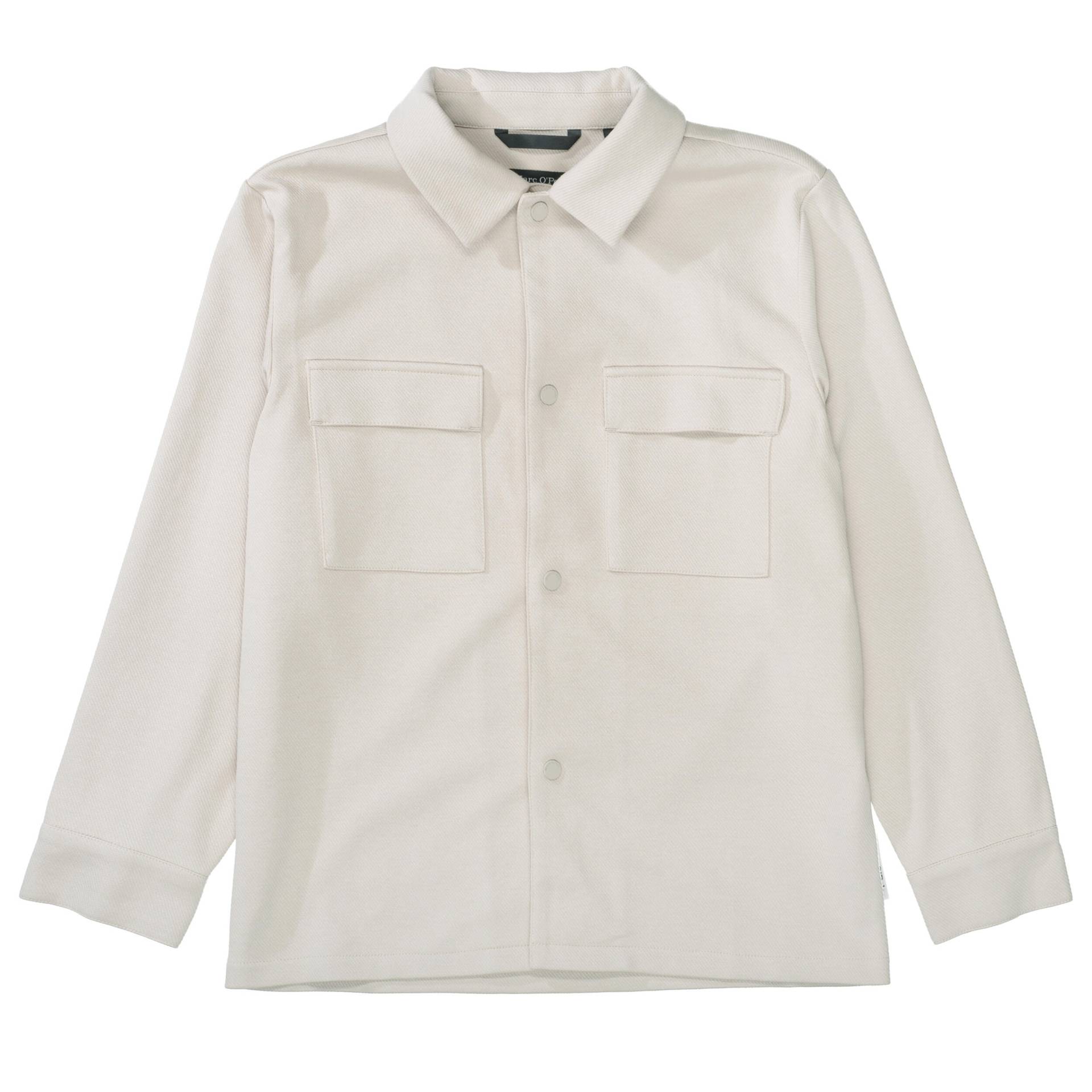 Marc OPolo Junior - Kn.-Overshirt gray silk - Gr. - 164 von Marc O'Polo Junior