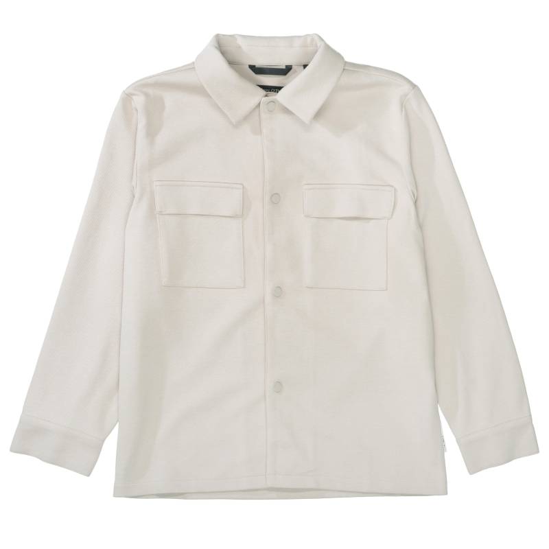 Marc OPolo Junior - Kn.-Overshirt gray silk - Gr. - 164 von Marc O'Polo Junior