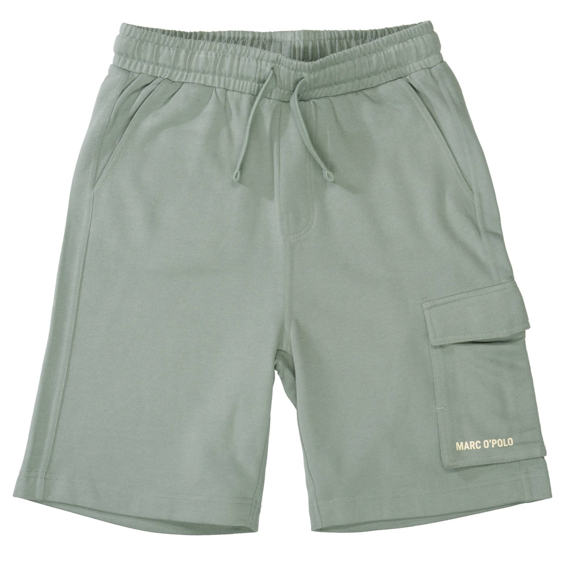 Marc OPolo Junior - Kn.-Sweatbermuda washed green - Gr. - 164 von Marc O'Polo Junior