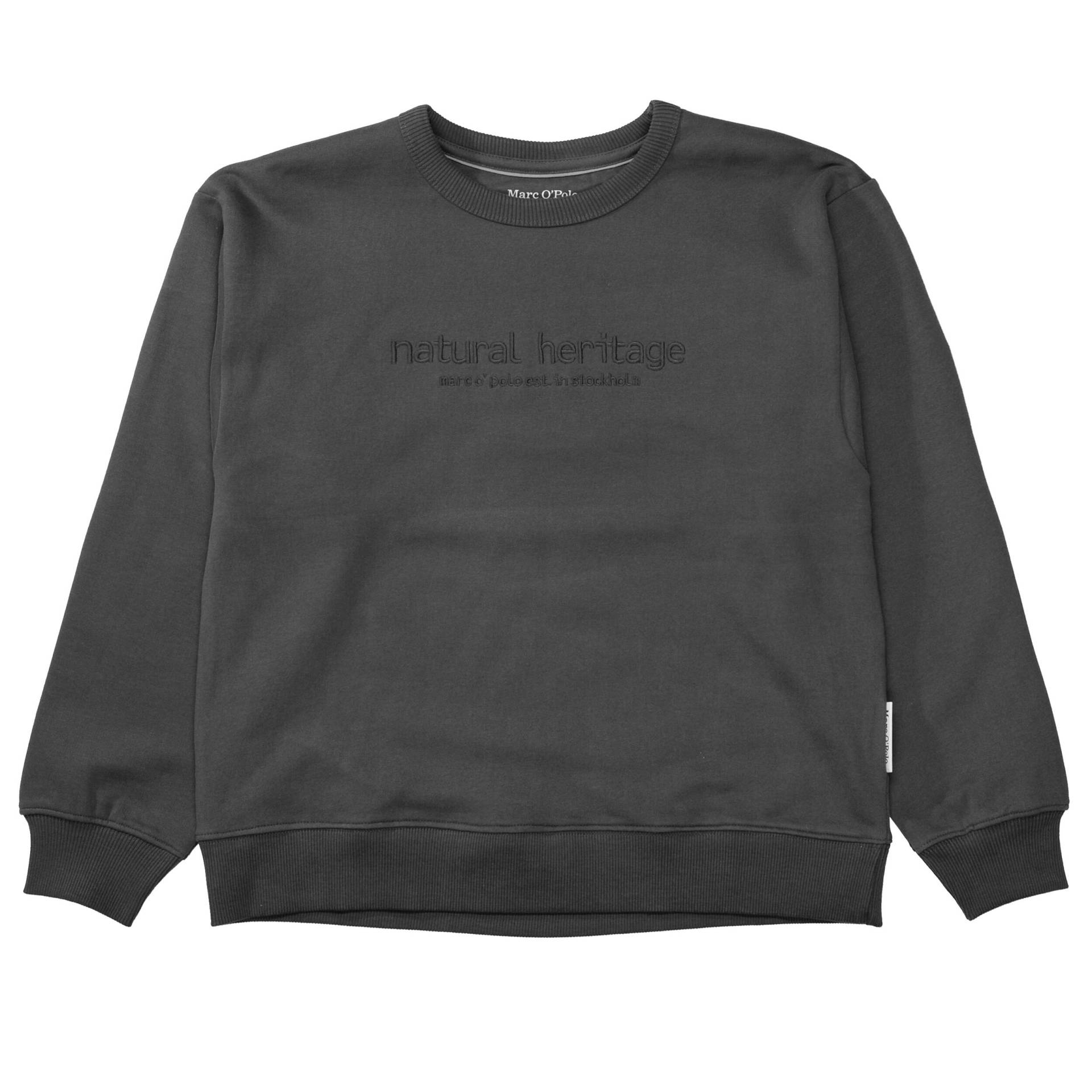 Marc OPolo Junior - Kn.-Sweatshirt broken graphite - Gr. - 152 von Marc O'Polo Junior