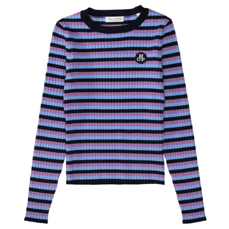 Marc OPolo Junior - Md.-Strick-Longsleeve wild lilac stripe - Gr. - 164 von Marc O'Polo Junior