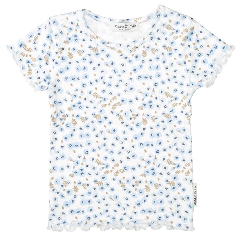 Marc OPolo Junior - Md.-T-Shirt RIB white cotton aop von Marc O'Polo Junior
