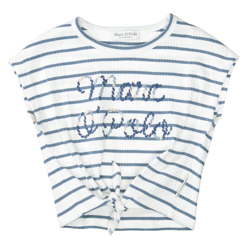 Marc OPolo Junior - Md.-T-Shirt faded blue stripe von Marc O'Polo Junior