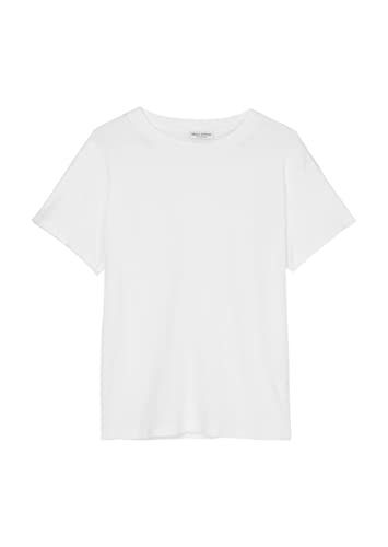 Marc O'Polo Damen B01210051117 T-Shirt Mit Dezentem Print, Supersoftes Oberteil Aus Bio Baumwolle, Kurzarmshirt Für Frauen, Weiß, M EU Marc O'Polo Damen B01210051117 T-Shirt Mit Dezentem Print, Supersoftes Oberteil Aus Bio Baumwolle, Kurzarmshirt Für Frauen, Weiß, M EU von Marc O'Polo