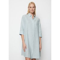 Gestreiftes Hemdblusenkleid relaxed von Marc O'Polo