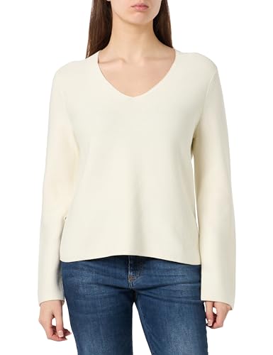 MARC O’POLO Damen 402600660381 Pullover, Creamy White, M von Marc O'Polo