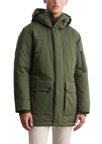 Marc O'Polo Herren Parka mit Kapuze gefüttert, Grün (Dried Herb), XL Marc O'Polo Herren Parka mit Kapuze gefüttert, Grün (Dried Herb), XL von Marc O'Polo