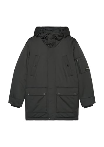 Marc OߴPolo Herren Parka mit Kapuze gefüttert, Grau (Broken Graphite), XL von Marc O'Polo