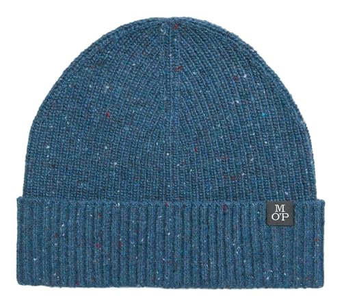 Marc O'Polo Herren Strickmütze aus Woll-Mix Beanie, Blau (Navy Gray), One Size Marc O'Polo Herren Strickmütze aus Woll-Mix Beanie, Blau (Navy Gray), One Size von Marc O'Polo
