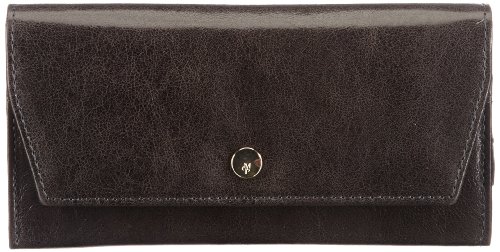 Marc O´Polo Accessories Adele Damenboerse 80256 89000 309, Damen Geldbörsen, Schwarz (anthrazit), 19x10x3 cm (B x H x T) von Marc O'Polo