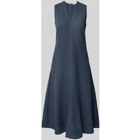 Marc O'Polo Ausgestelltes Leinenkleid mit Eingrifftaschen in Marine, Größe 34 Marc O'Polo Ausgestelltes Leinenkleid mit Eingrifftaschen in Marine, Größe 34 von Marc O'Polo