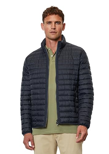 Marc O'Polo Herren Steppjacke mit Stehkragen leicht, Blau (Dark Navy), XS Marc O'Polo Herren Steppjacke mit Stehkragen leicht, Blau (Dark Navy), XS von Marc O'Polo